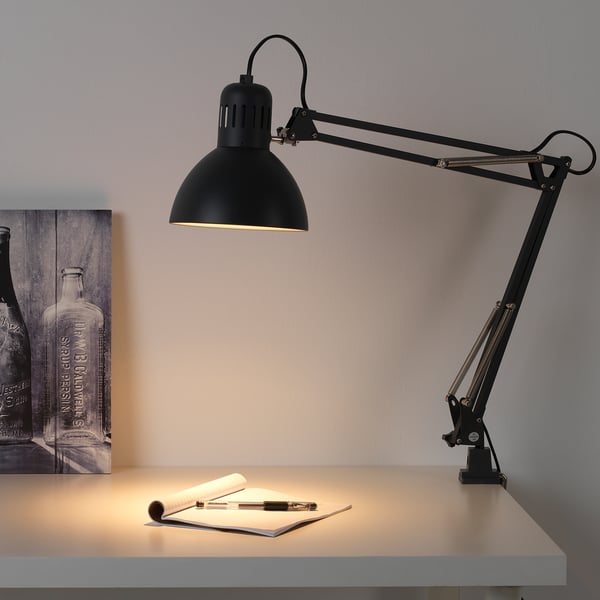 TERTIAL Work lamp, dark grey - IKEA