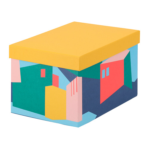 Tjena Storage Box With Lid Ikea