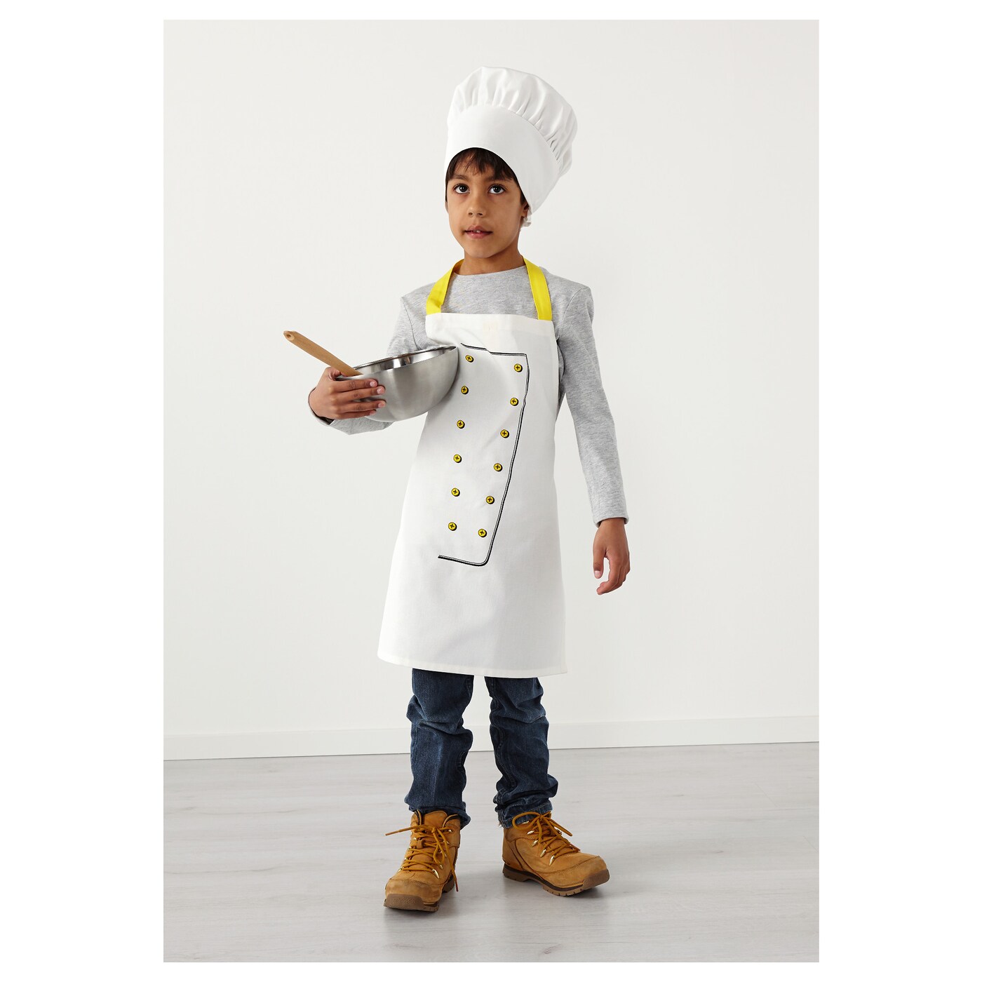 chef hat and apron