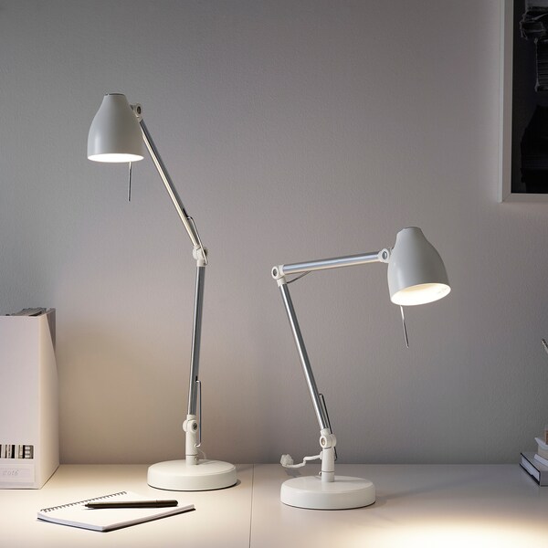Tral Work Lamp White Ikea