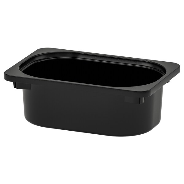 Trofast Storage Box Black Ikea