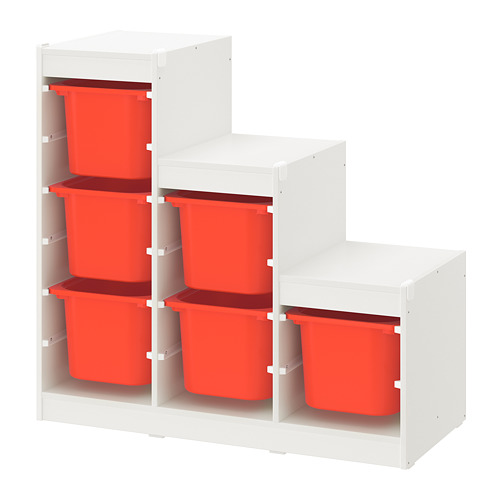 TROFAST storage combination with boxes 793.287.83 IKEA