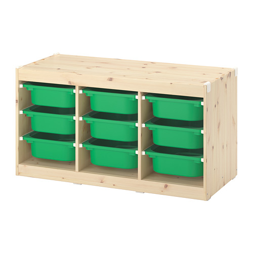 TROFAST storage combination with boxes 793.287.83 IKEA