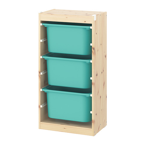 TROFAST storage combination with boxes 793.287.83 IKEA
