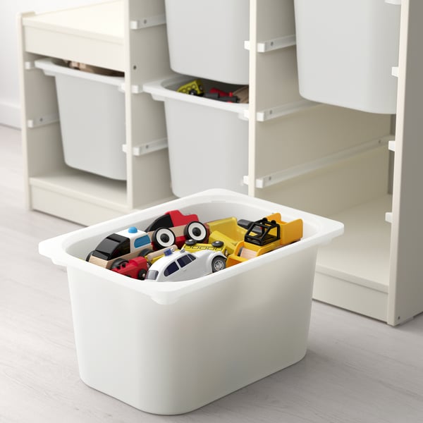 TROFAST Storage combination with boxes white IKEA
