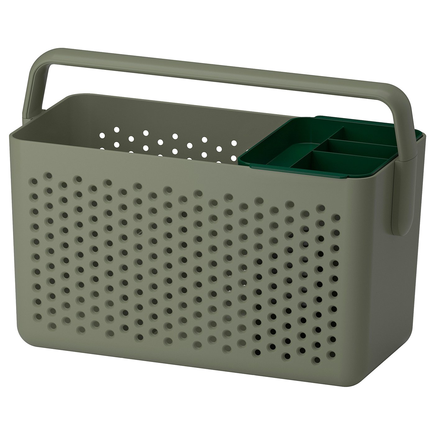 UPPRÄMEN storage basket greygreen IKEA