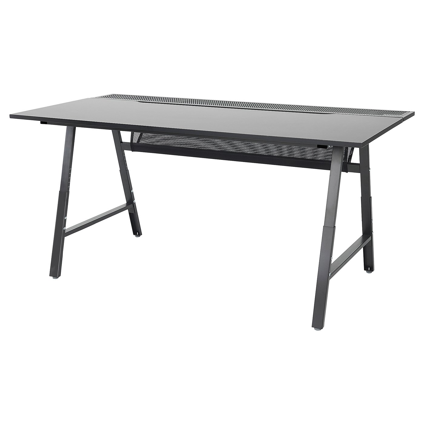 UTESPELARE gaming desk black IKEA