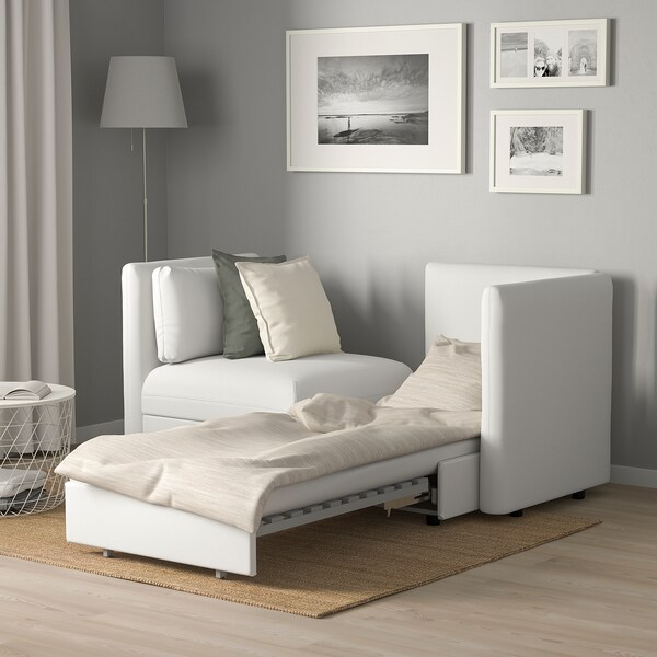 Vallentuna 2 Seat Modular Sofa With Sofa Bed And Storage Murum White Ikea Leave it as is for a minimalist display—only draping sheer linens across the top for a change of pace. vallentuna 2 seat modular sofa with