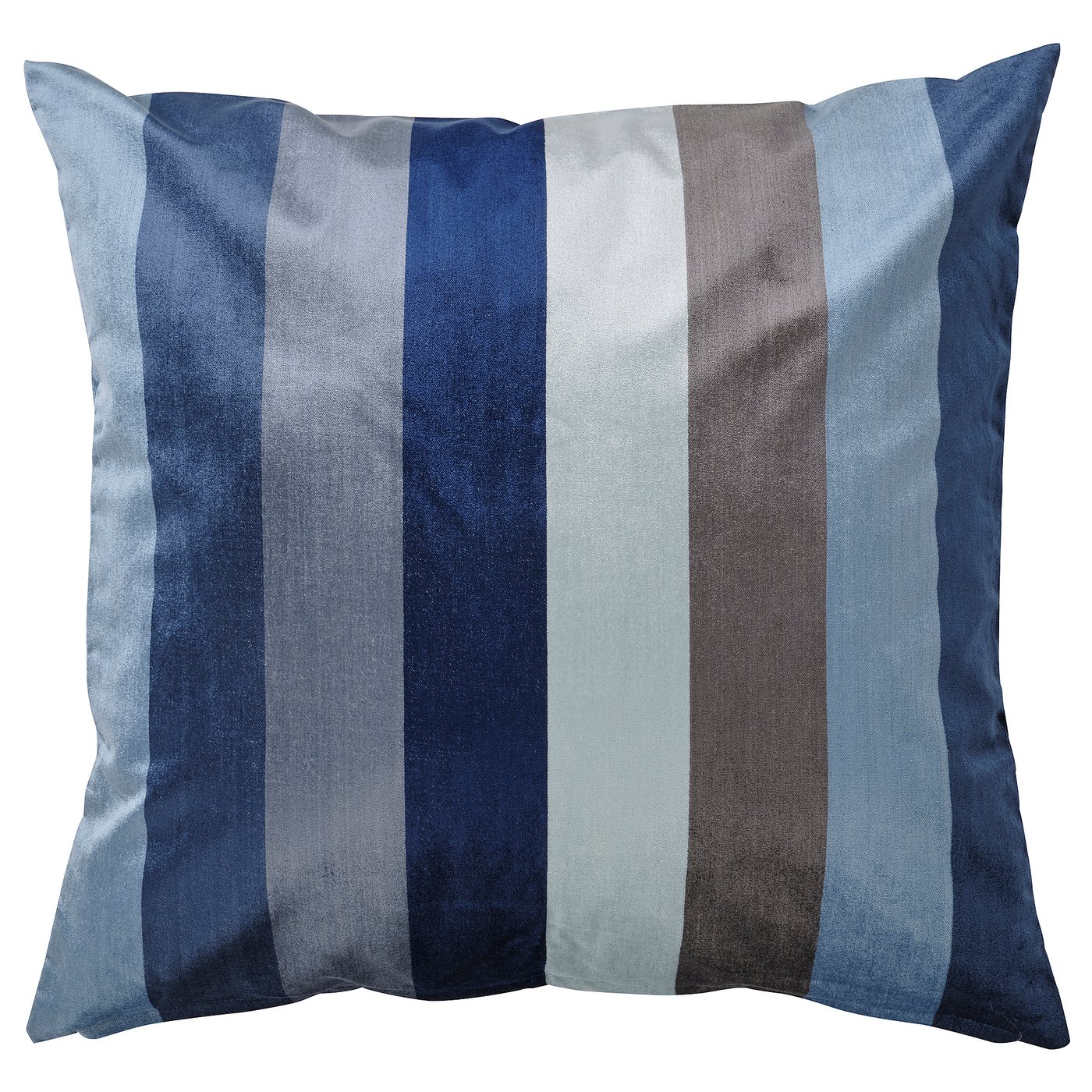 VATTENVÄN cushion cover blue/striped IKEA