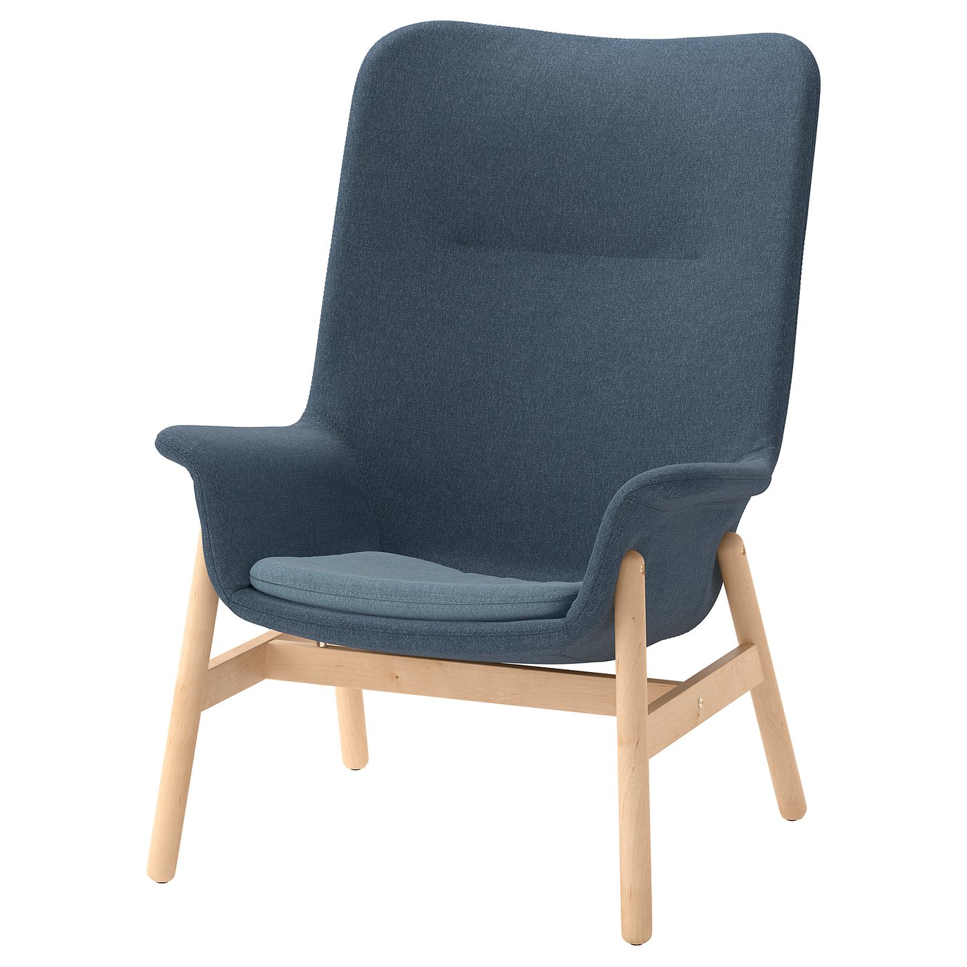 vedbo highback armchair  gunnared blue