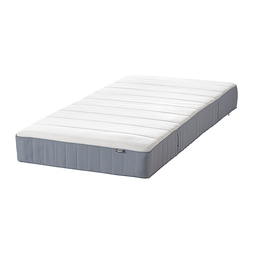 VALEVÅG pocket sprung mattress extra firm/light blue 404.700.27 IKEA