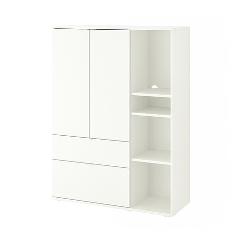 IDANÄS with bifolding doors white 004.588.24 IKEA