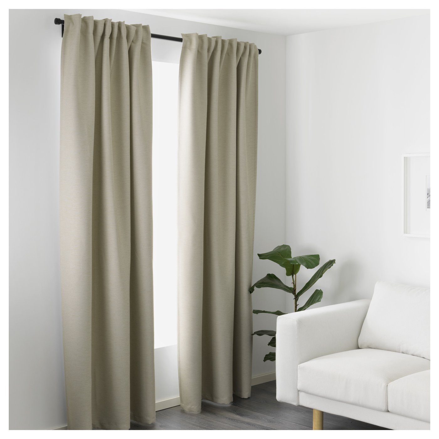 Vilborg Curtains 1 Pair Ikea