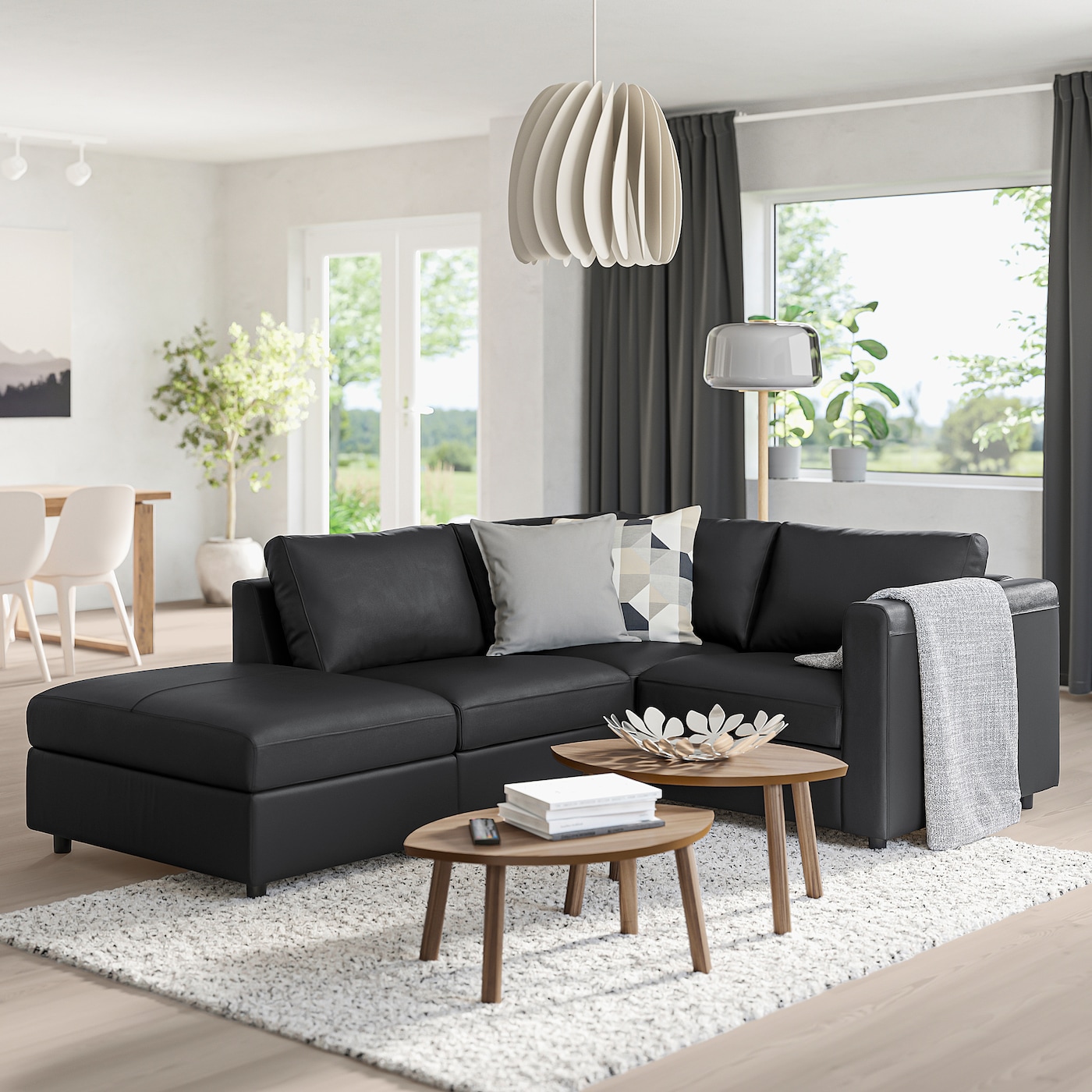 Vimle corner deals sofa bed