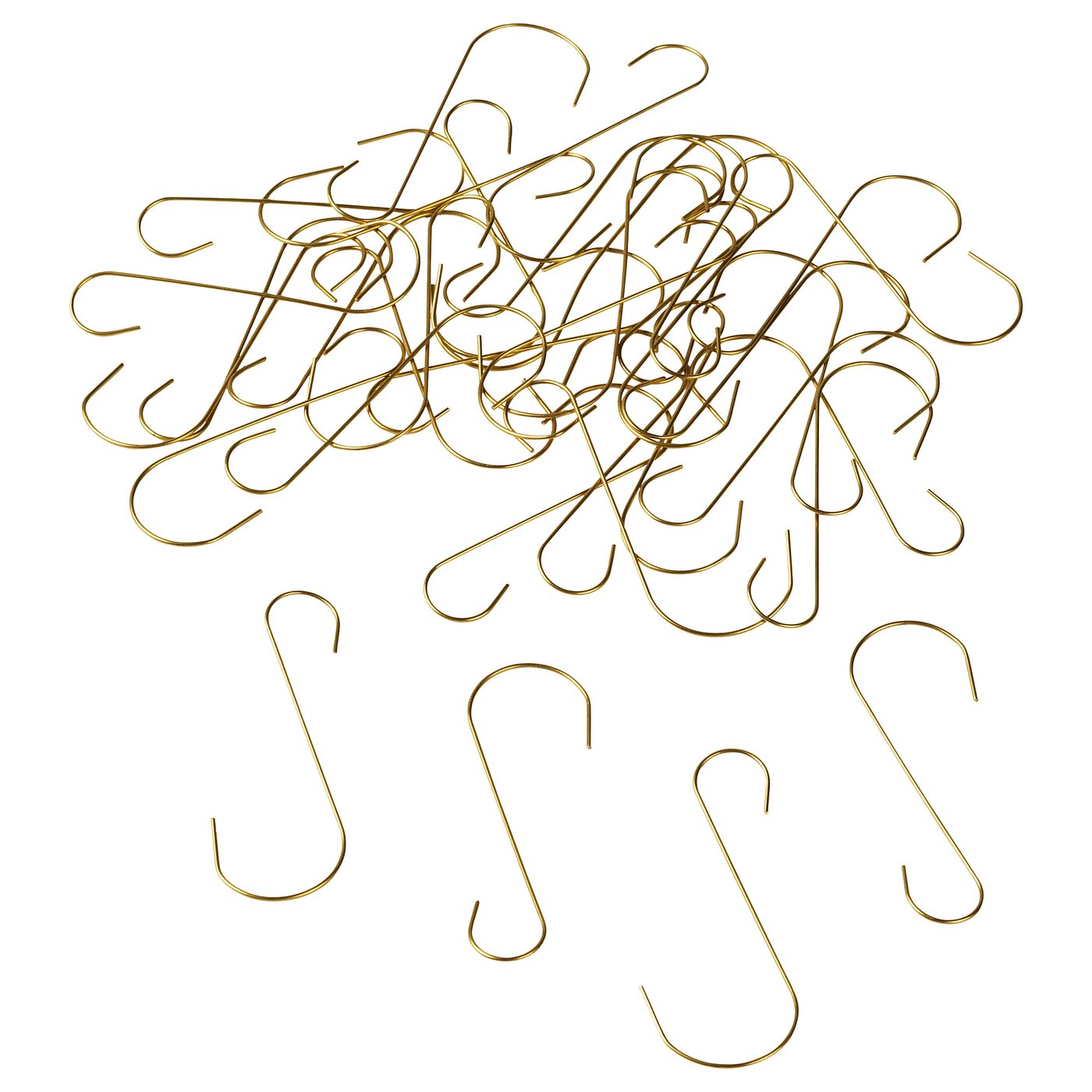 VINTERFINT decoration, hanger metal goldcolour IKEA