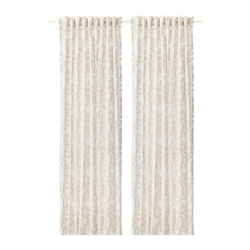 Vinterjasmin Curtains 1 Pair Ikea