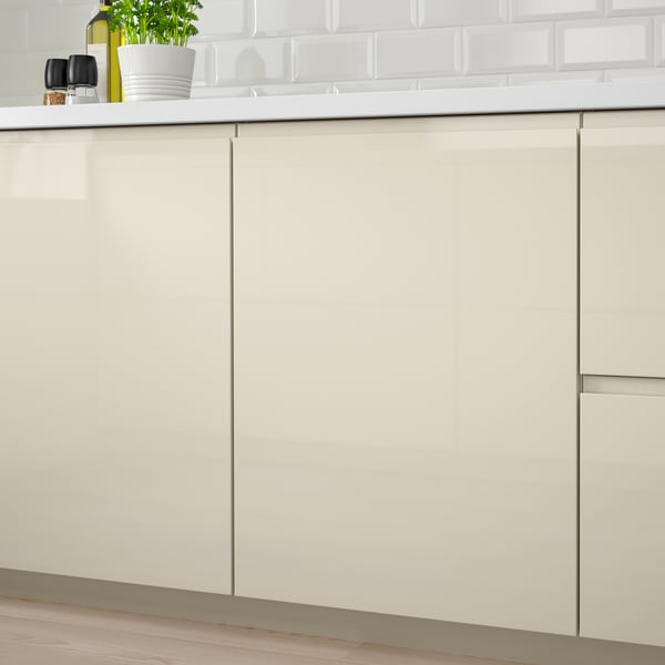 Voxtorp Door High Gloss Light Beige Ikea
