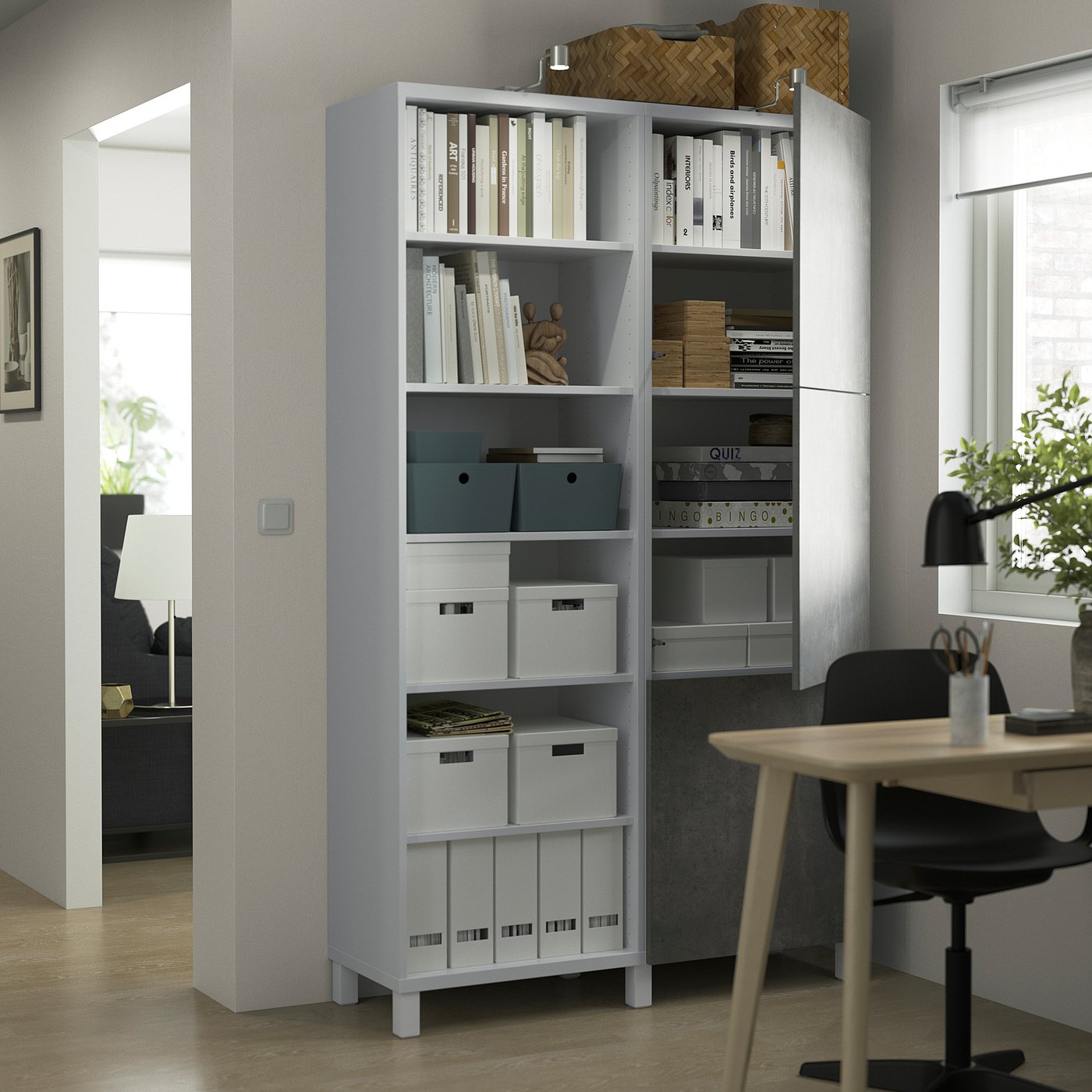 宜家best03 贝达 储物组合带门 893.050.69 - ikea