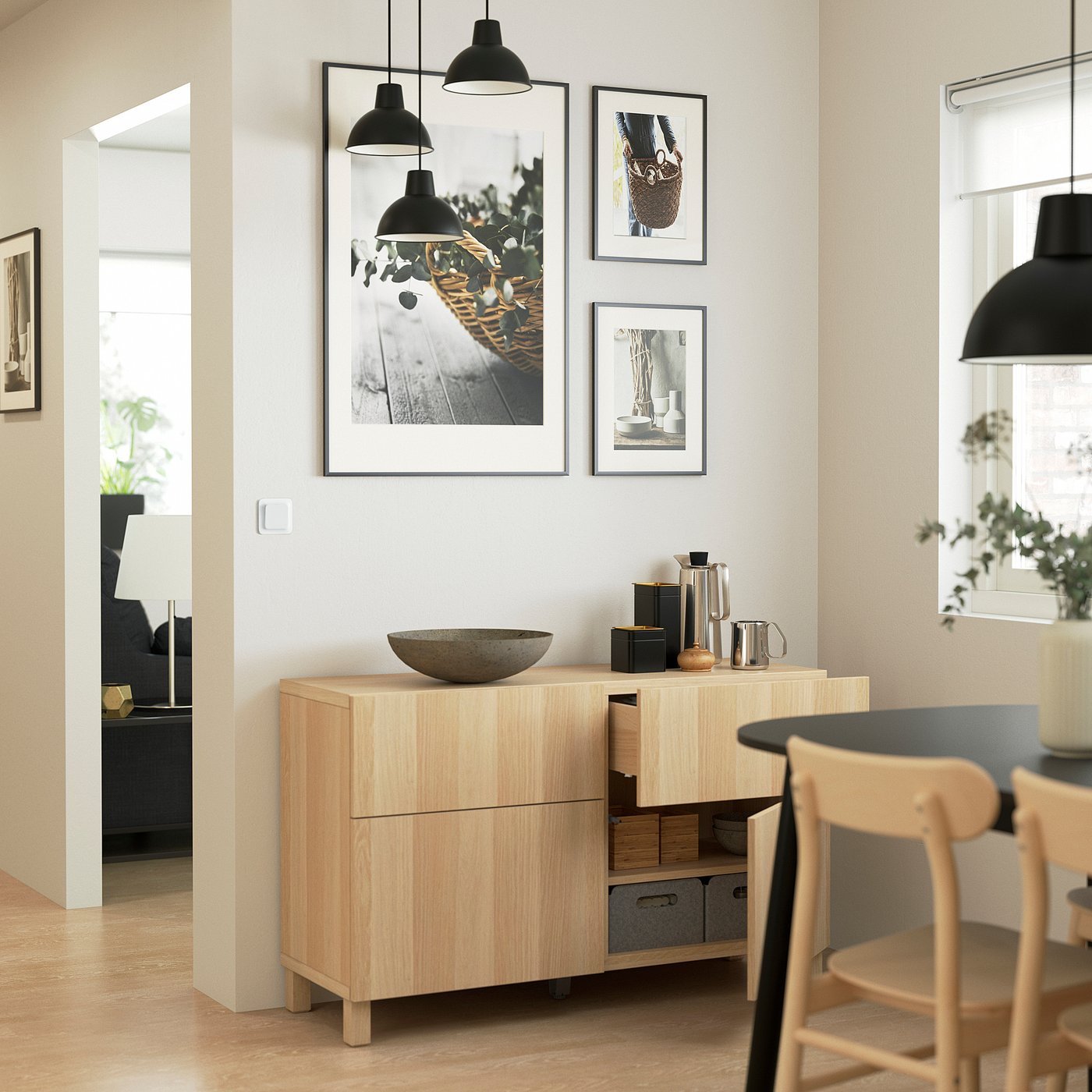 宜家best03 贝达 储物组合带门/抽屉 591.873.31 - ikea