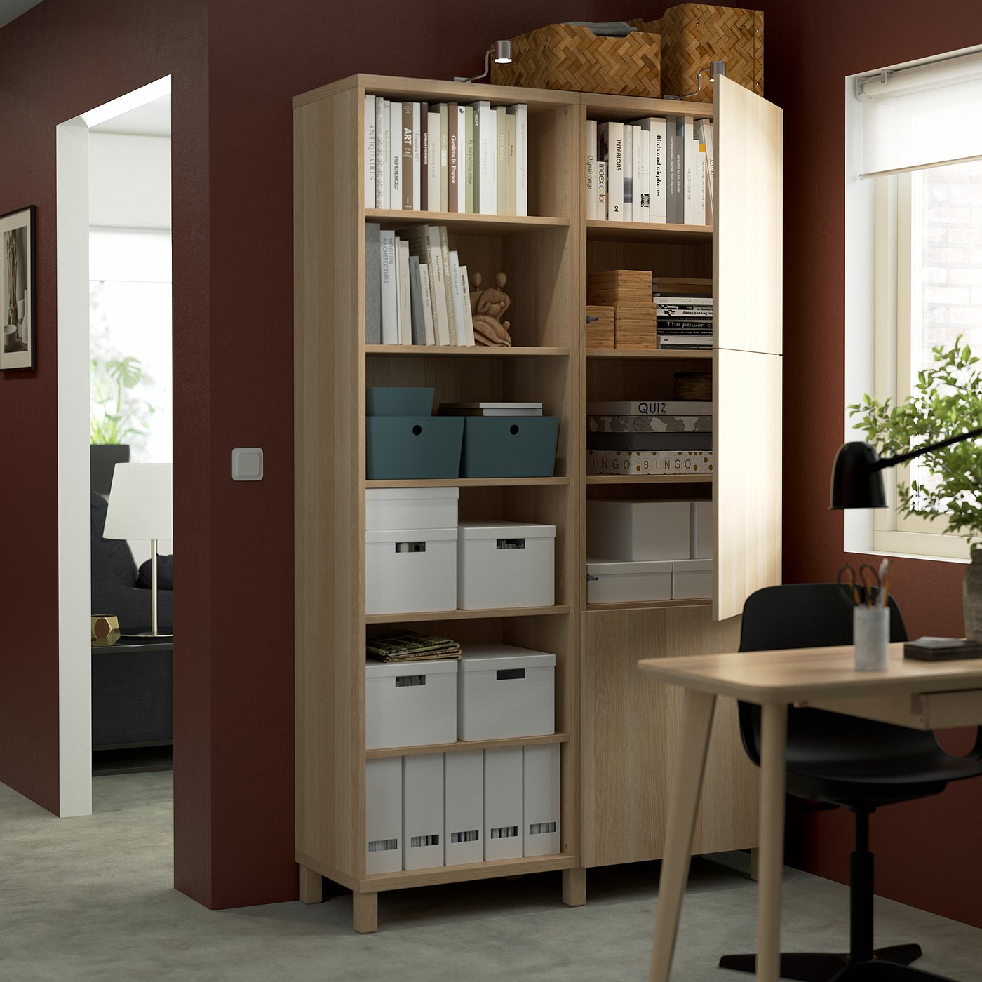 宜家best03 贝达 储物组合带门 193.017.72 - ikea