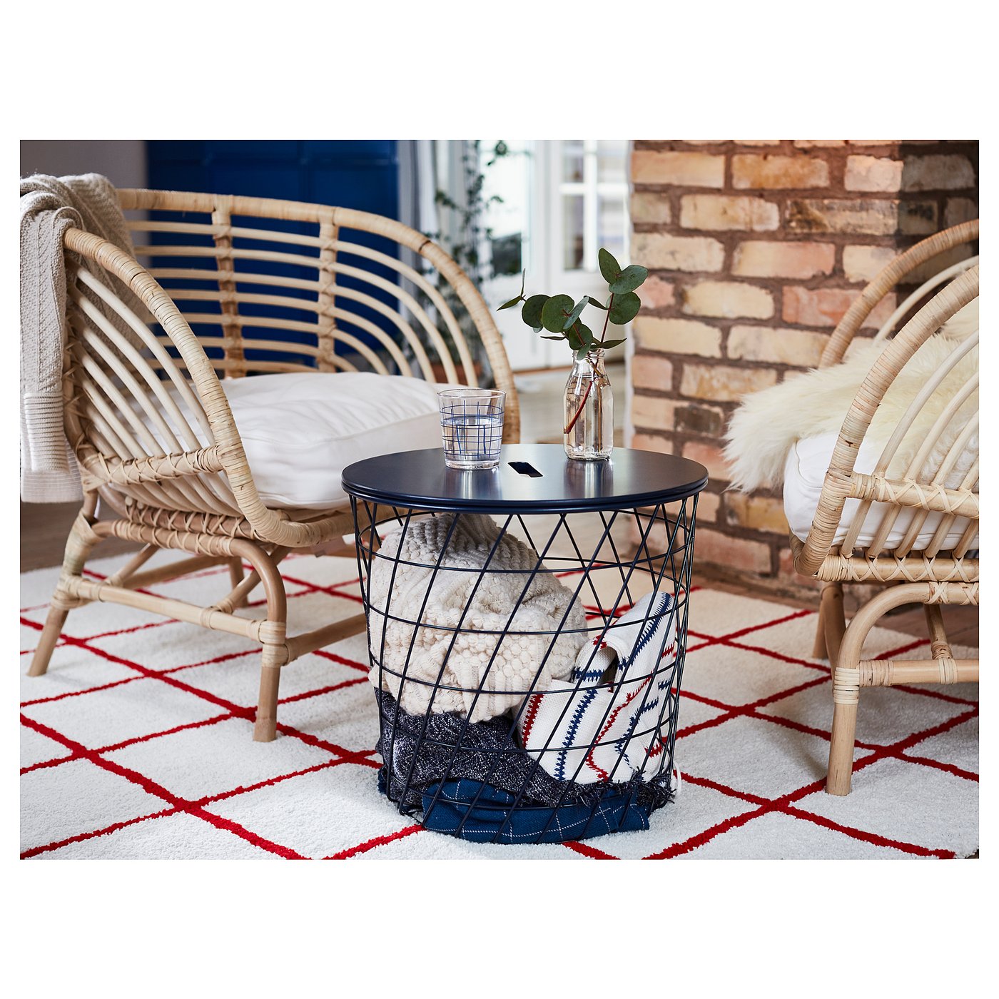 BUSKBO armchair rattan - IKEA