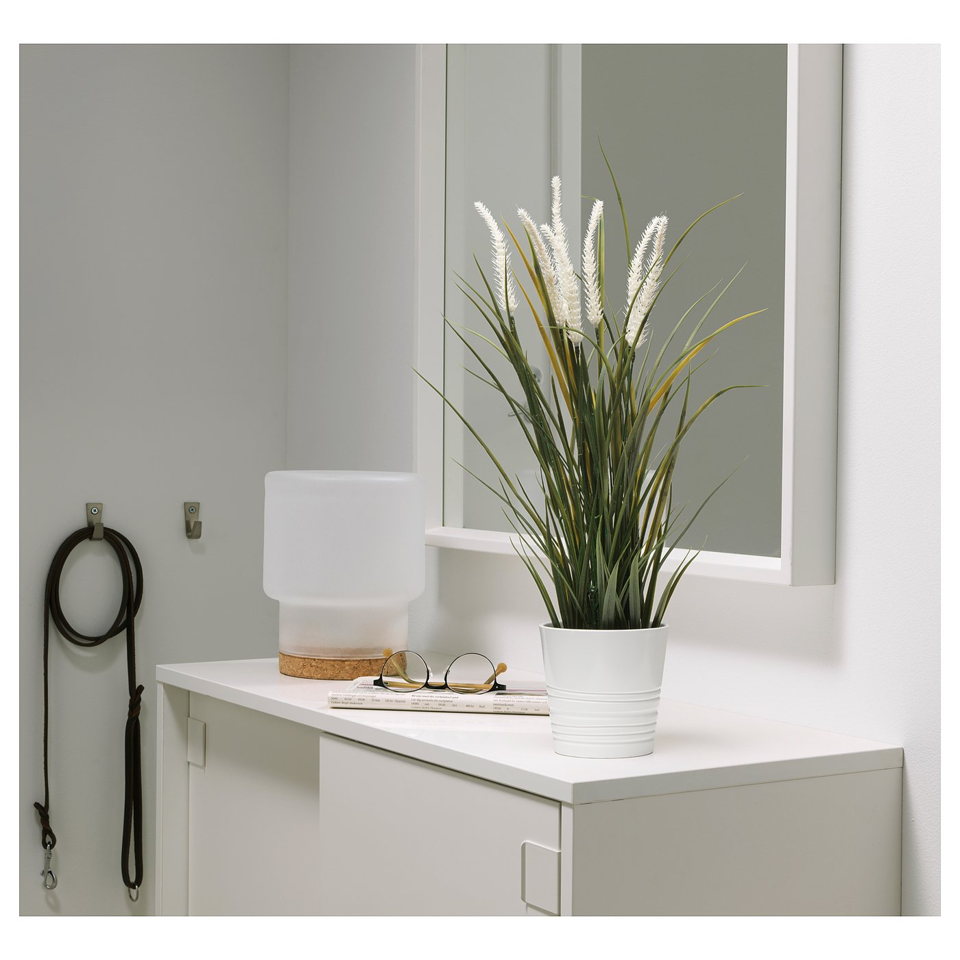 宜家fejka 菲卡人造盆栽植物室内 户外装饰 草9 厘米 Ikea