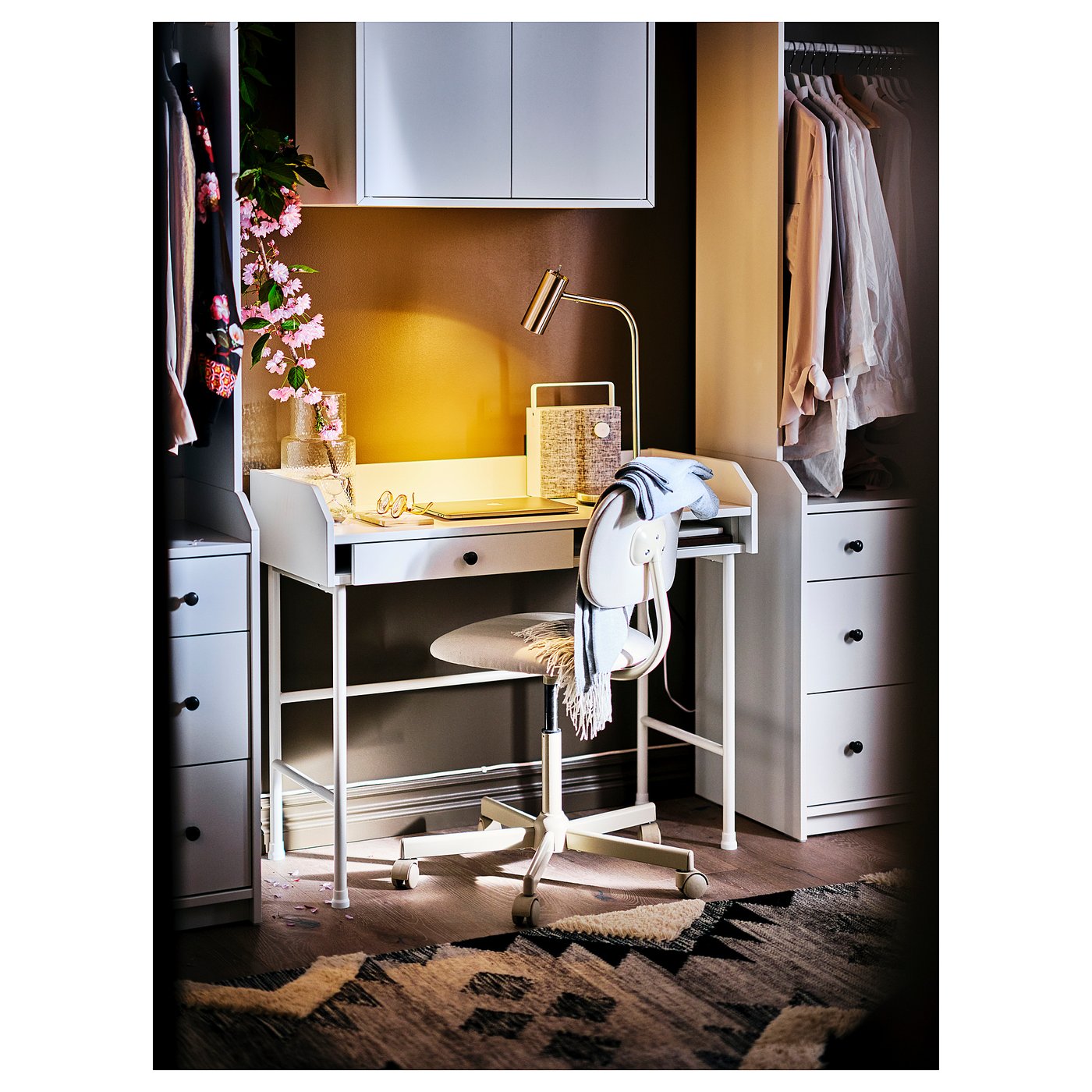 HAUGA desk white - IKEA