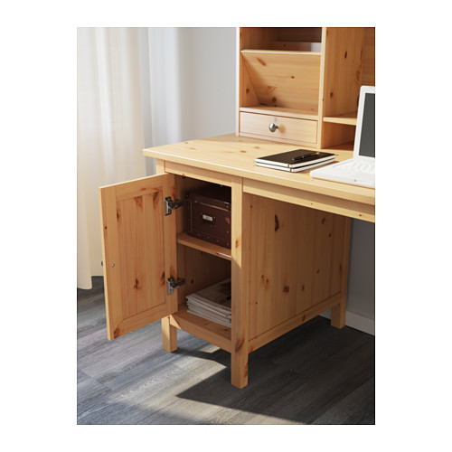 宜家hemnes 汉尼斯 书桌 浅褐色 203.541.99 - ikea