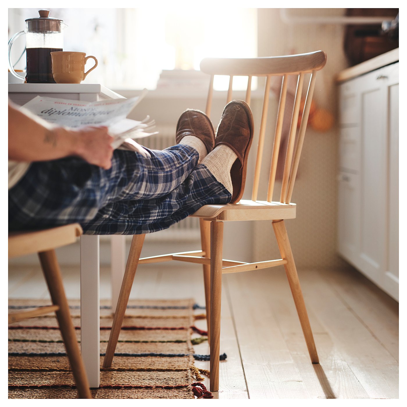 HÖGVED chair birch veneer - IKEA