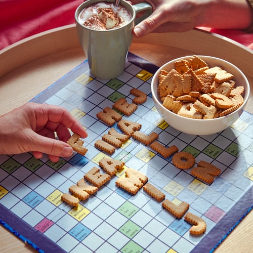 宜家kex 字母形饼干 - ikea