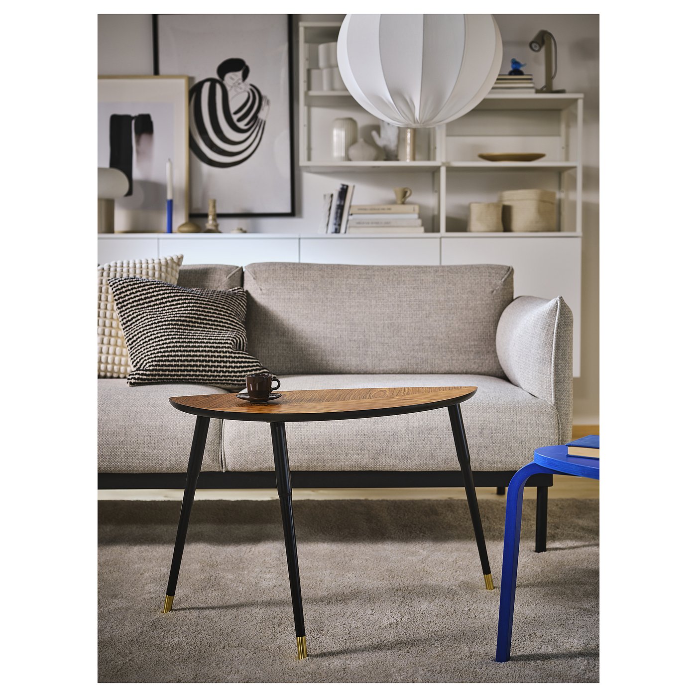IKEA LÖVBACKEN LÖVBACKEN side table medium brown - IKEA