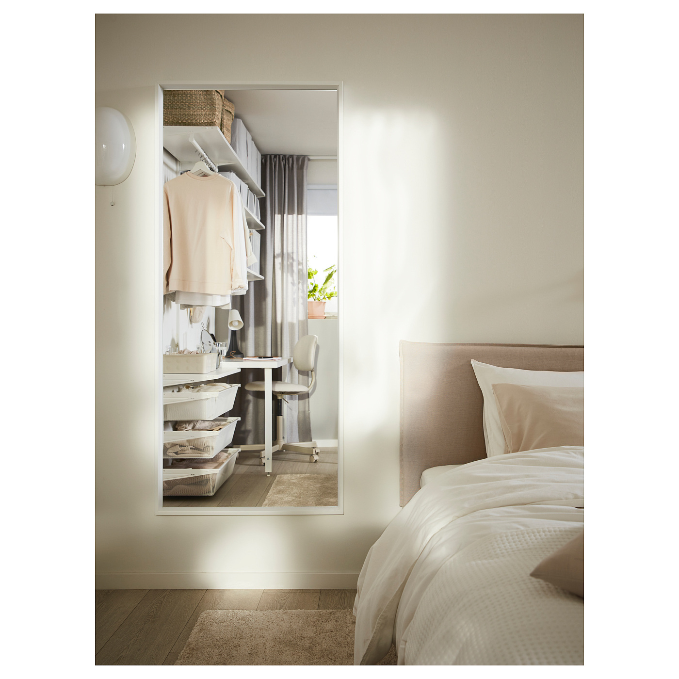 NISSEDAL mirror white - IKEA