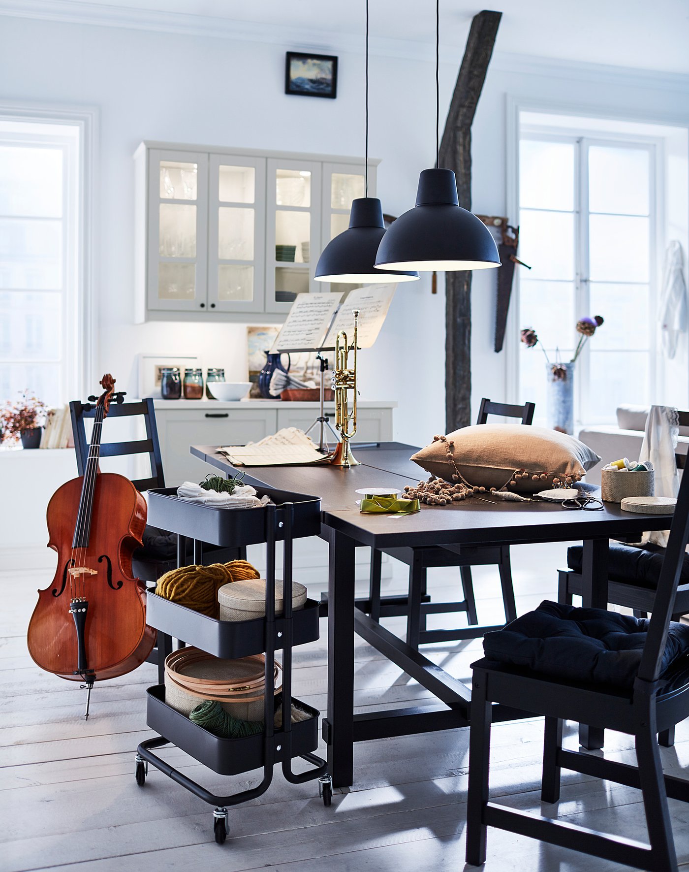 NORDVIKEN chair black - IKEA