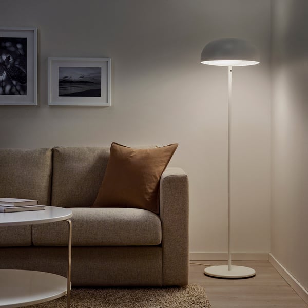 Nymane 纽墨奈落地灯 白色 Ikea