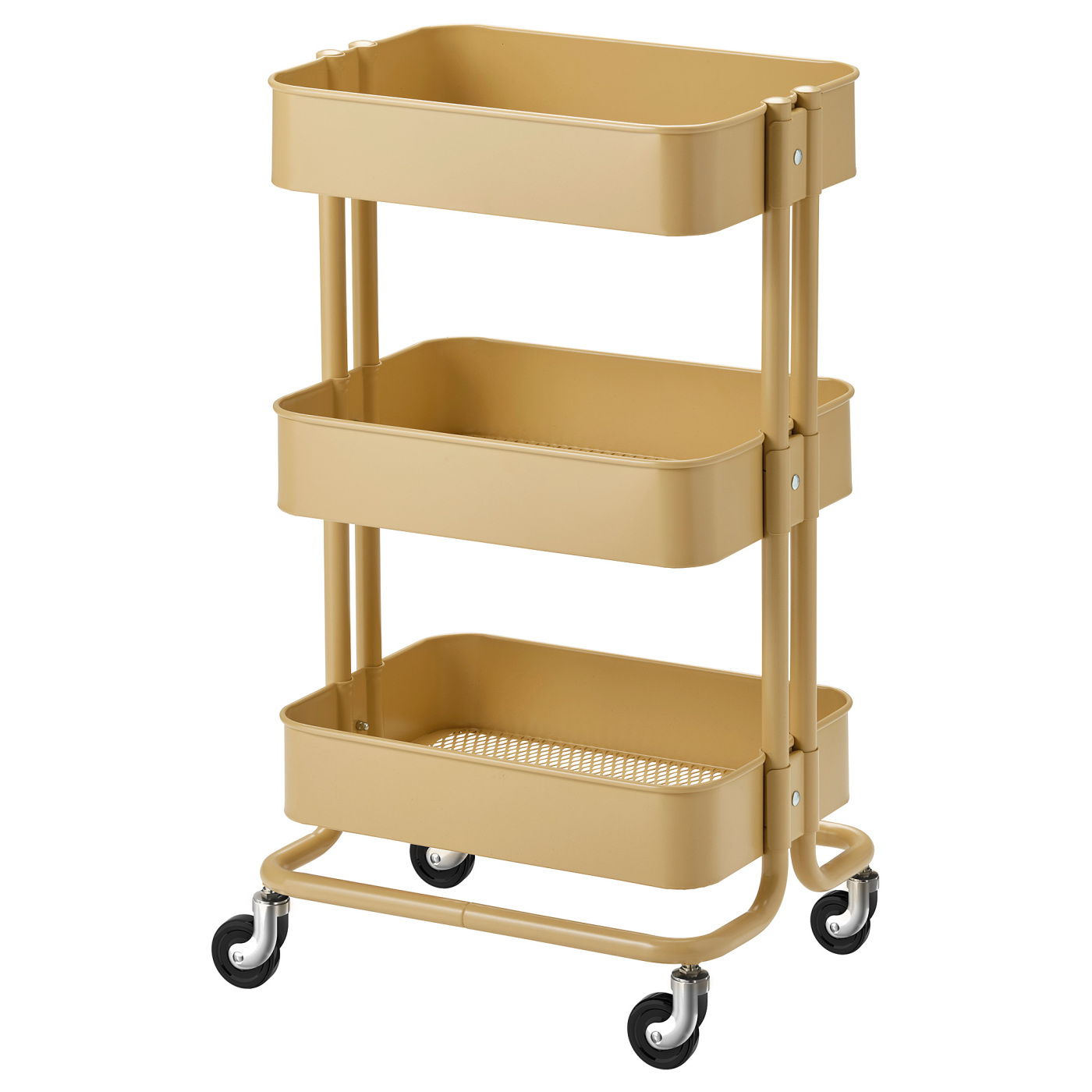 宜家r03skog 拉斯克 手推车 黄色 304.966.50 - ikea