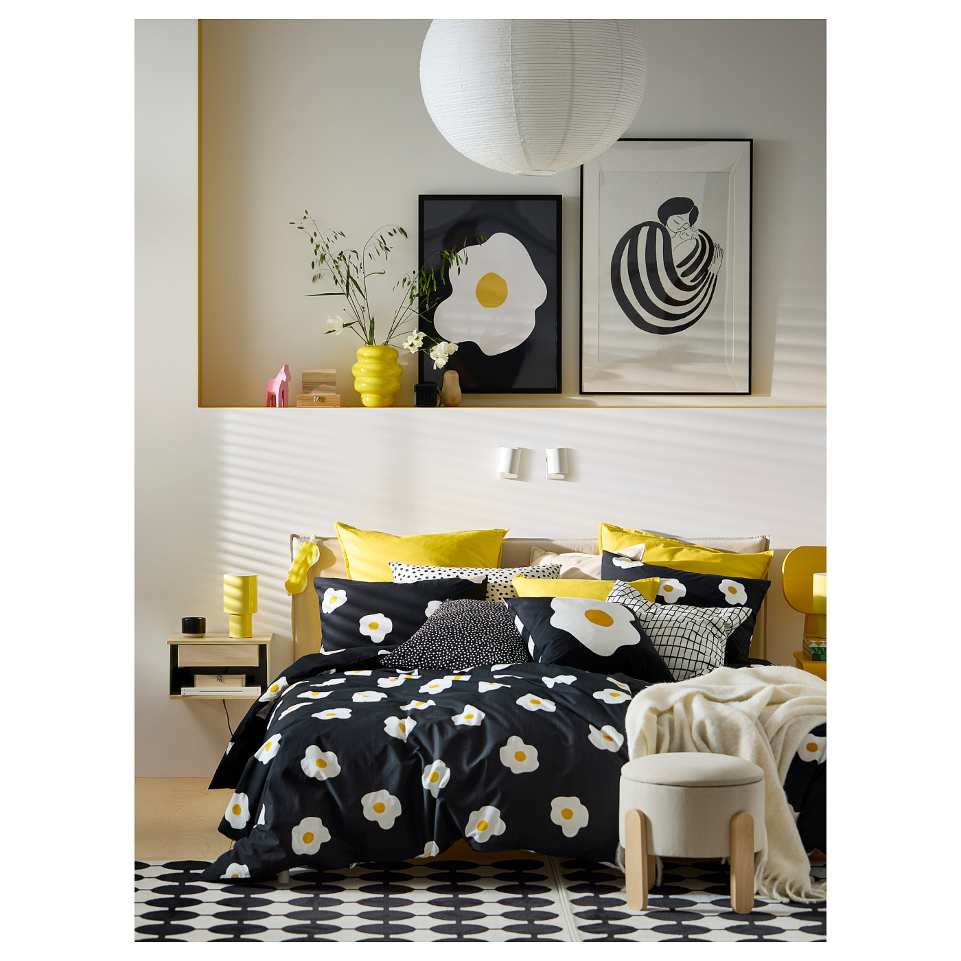 RÖDALM frame with poster sunny-side up - IKEA
