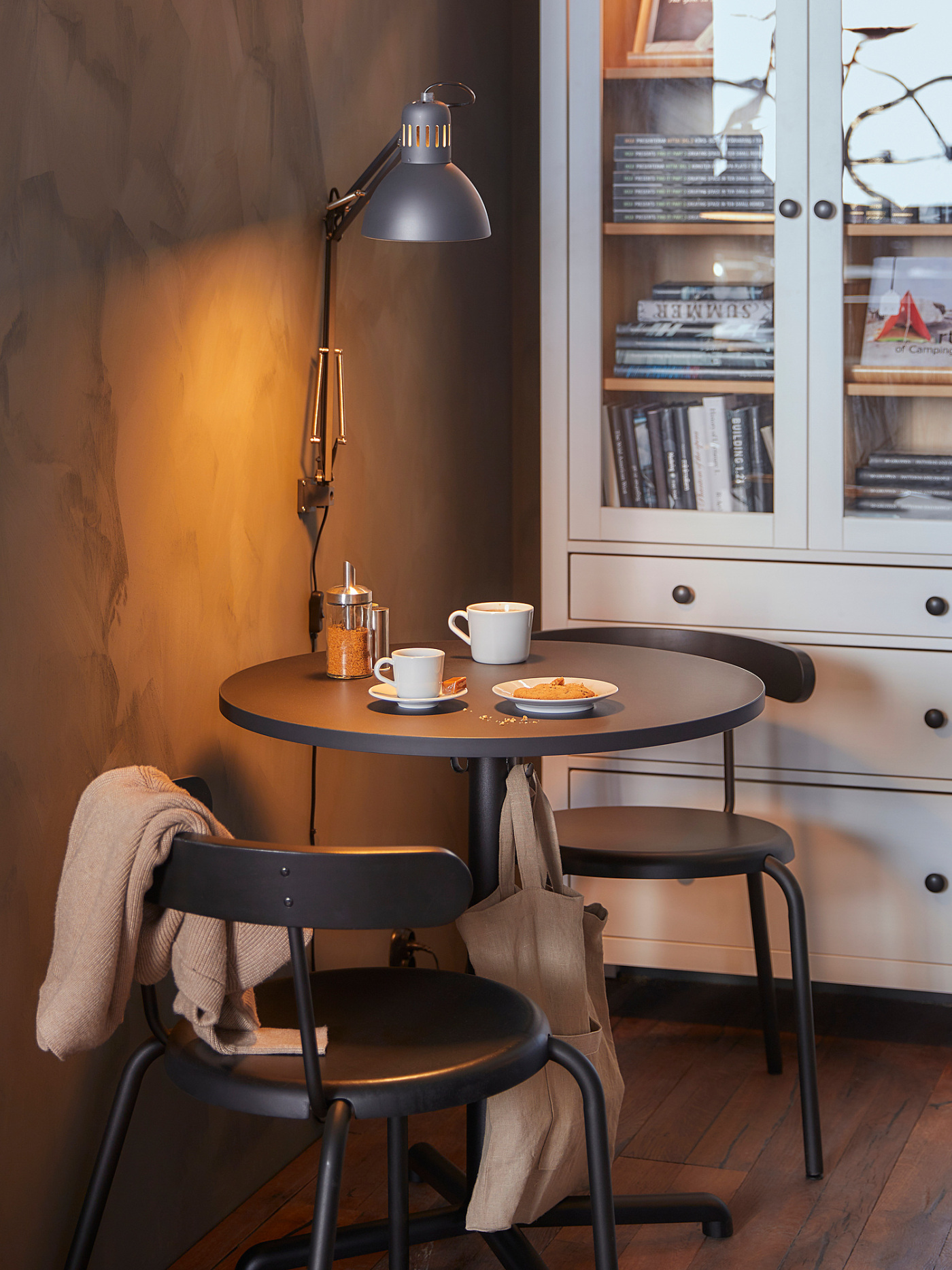 STENSELE table anthracite/anthracite - IKEA
