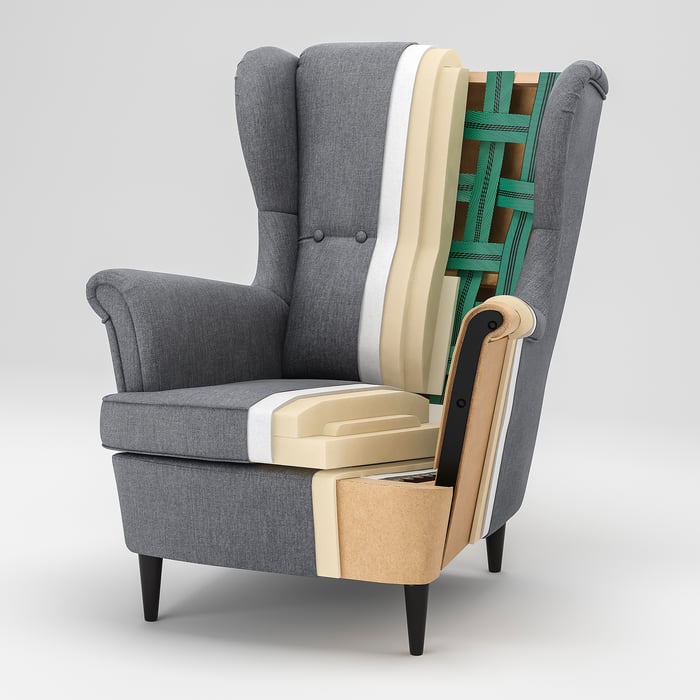 STRANDMON Wing Chair