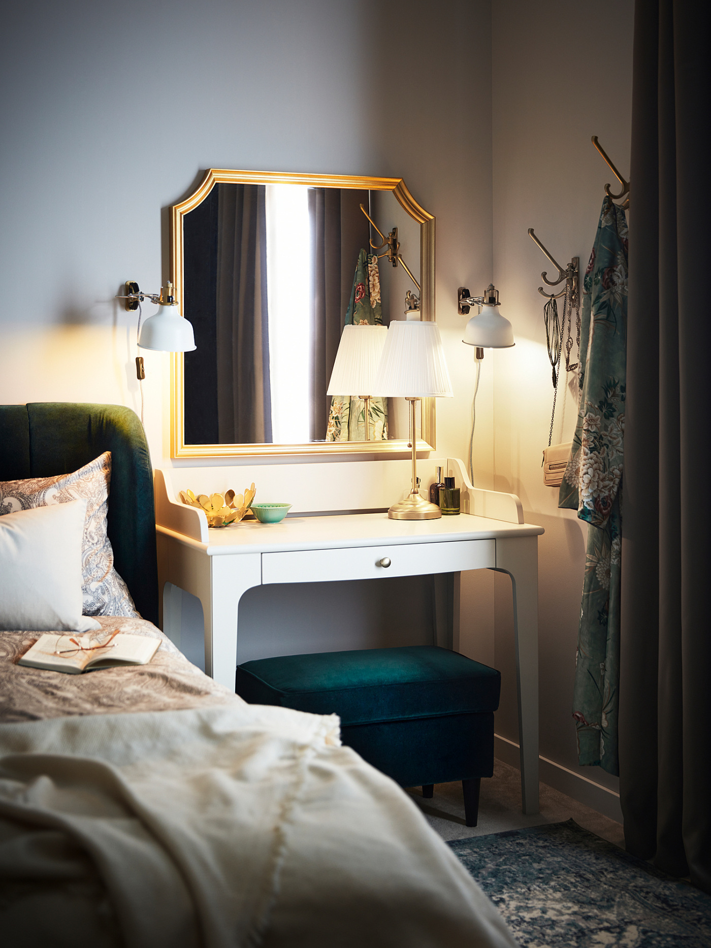 SVANSELE mirror gold-colour - IKEA