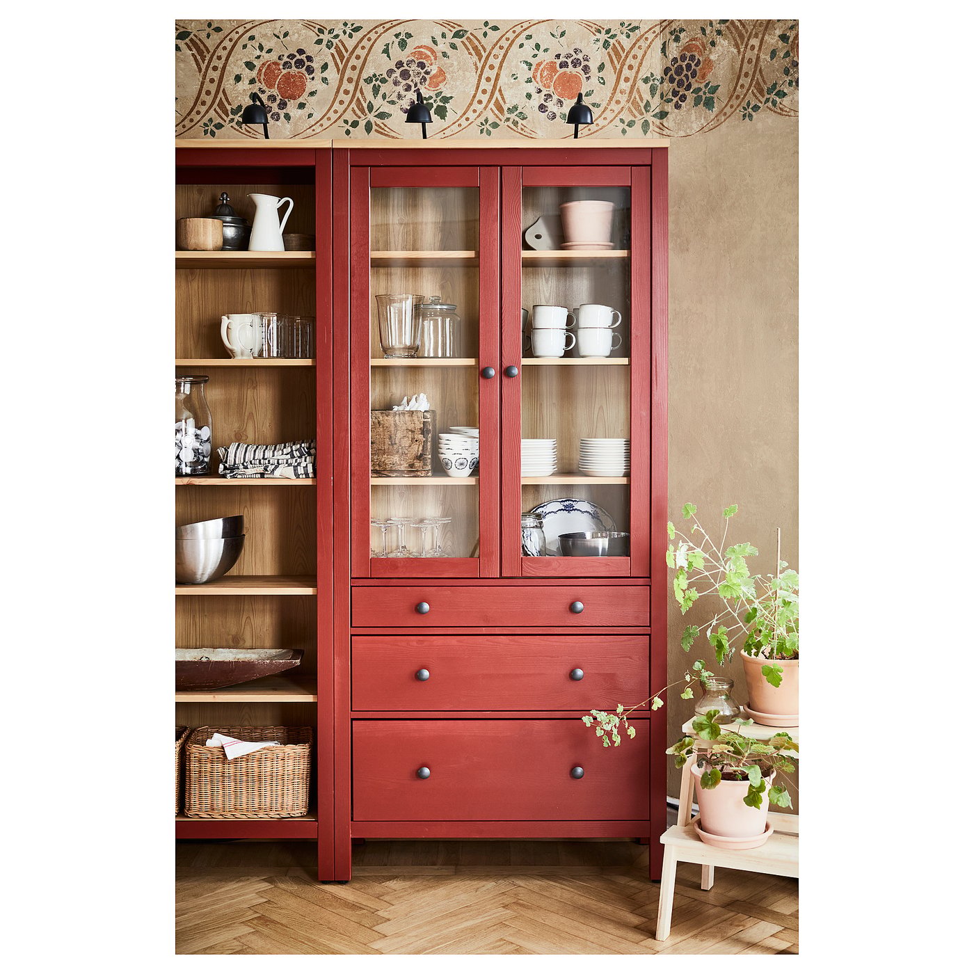 TVÄRDRAG cabinet lighting black/dimmable - IKEA