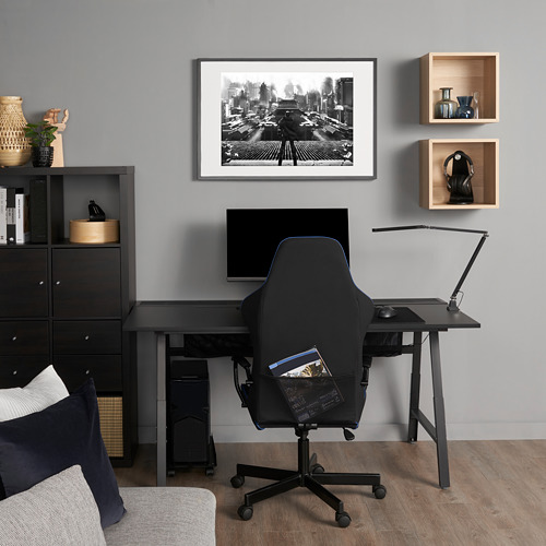 宜家utespelare 乌斯佩 电竞桌 黑色 405.003.50 - ikea