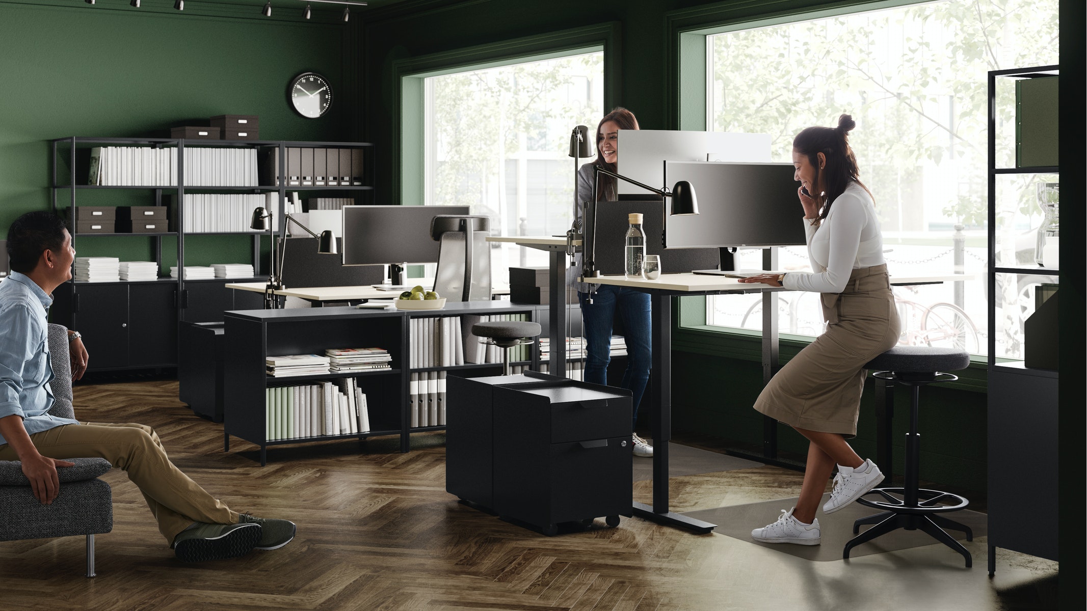 宜家办公家具-居家办公的家具家居打造