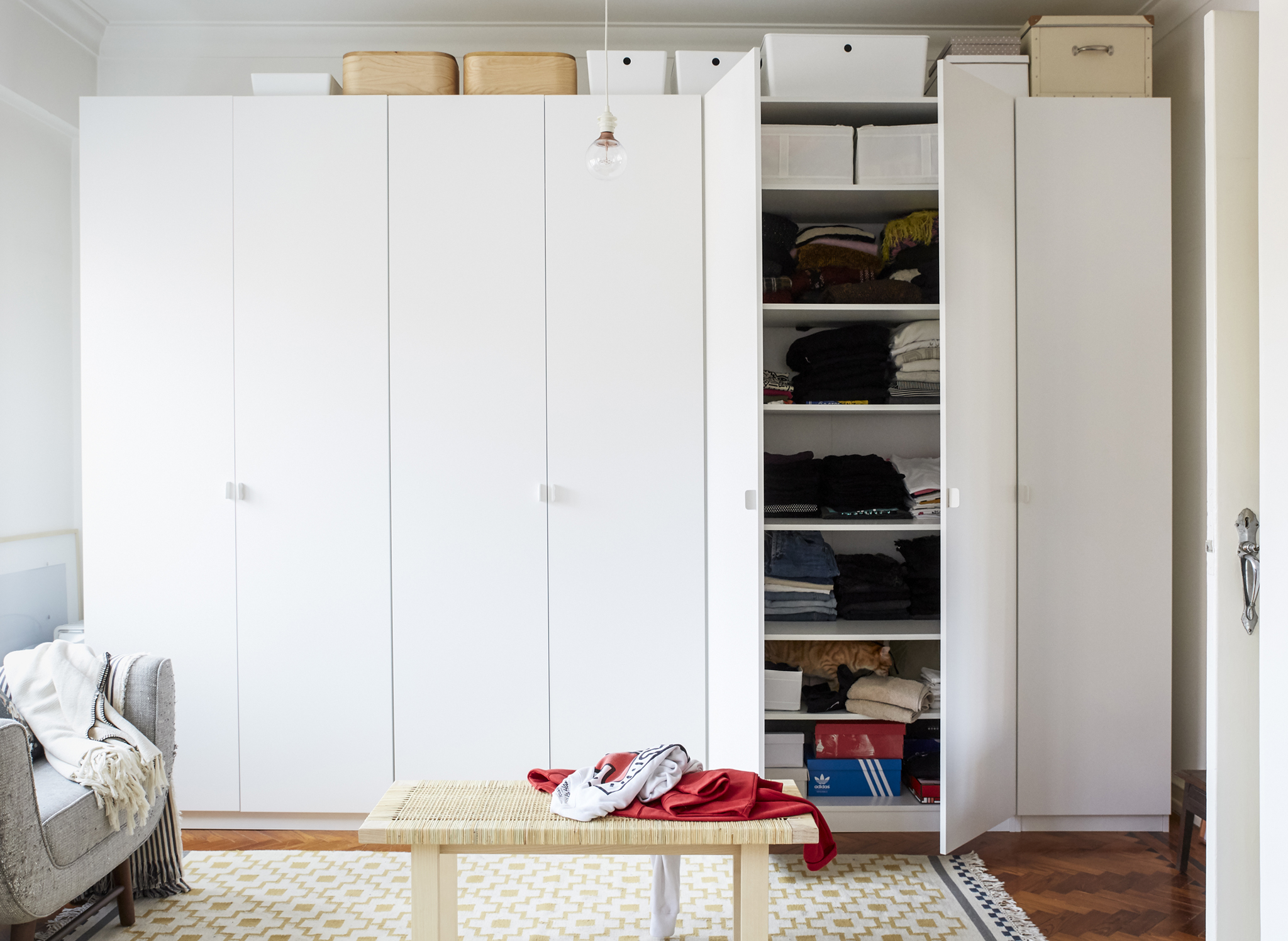 Ideas From A Fashion Blogger S Organised Bedroom Ikea Fashion Blogger S Organised Bedroom Ikea, Ikea Wardrobe Storage Baskets