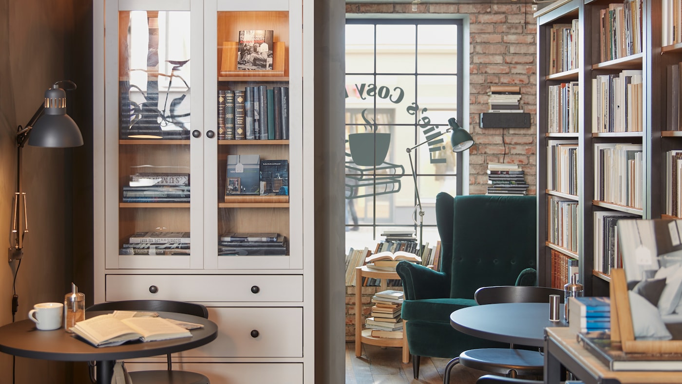 Café with a bookshop