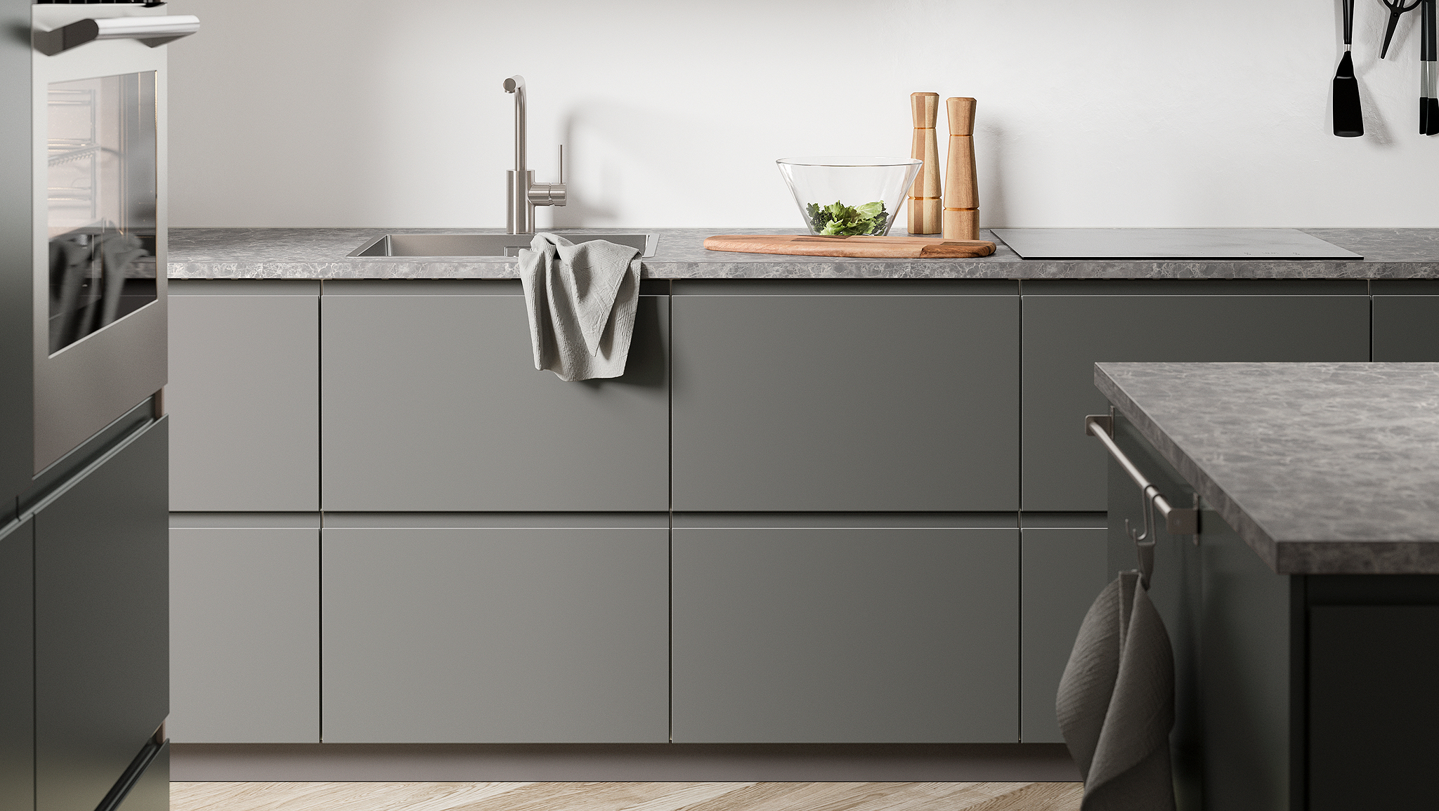 ikea grey kitchen table
