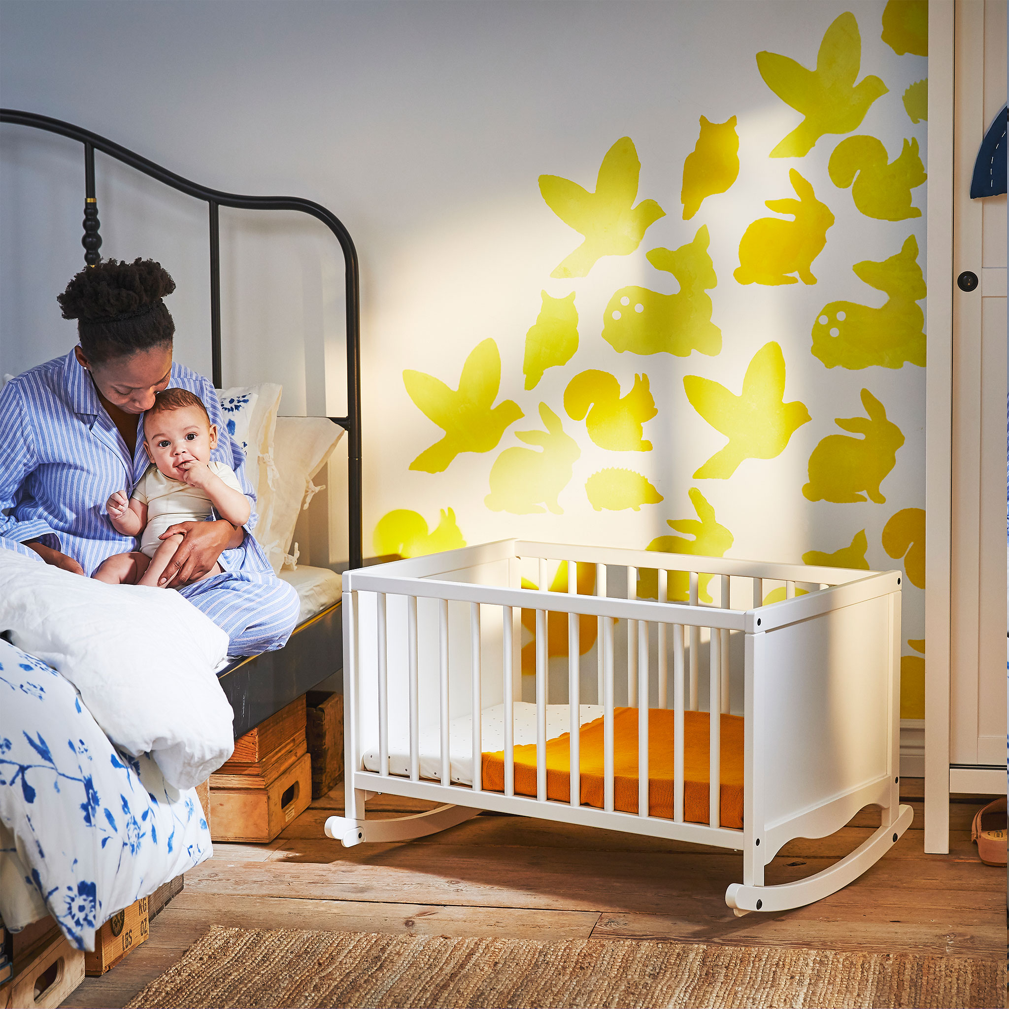 ikea baby cradle