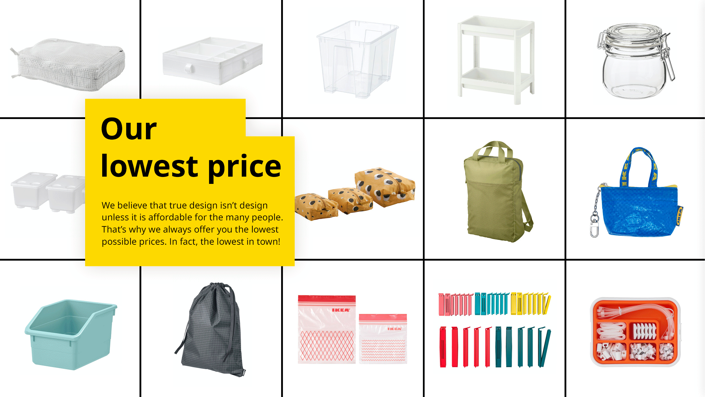 Our lowest price  IKEA 