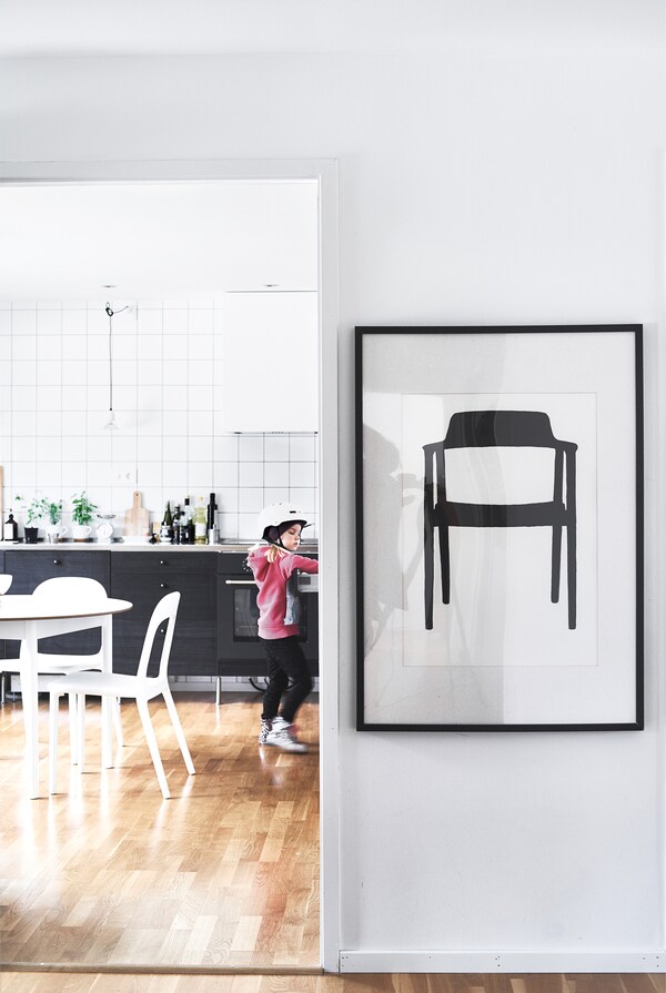 An open-plan layout makes for a sociable home.