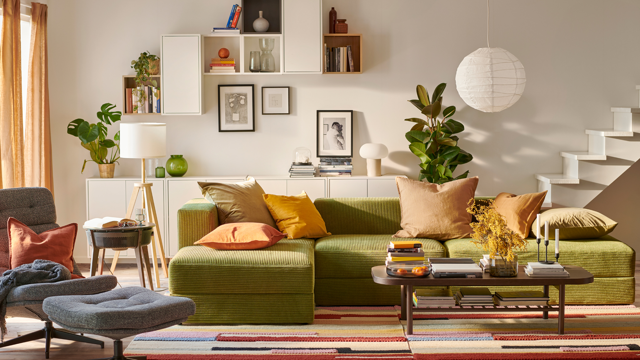A retro living room fit for today