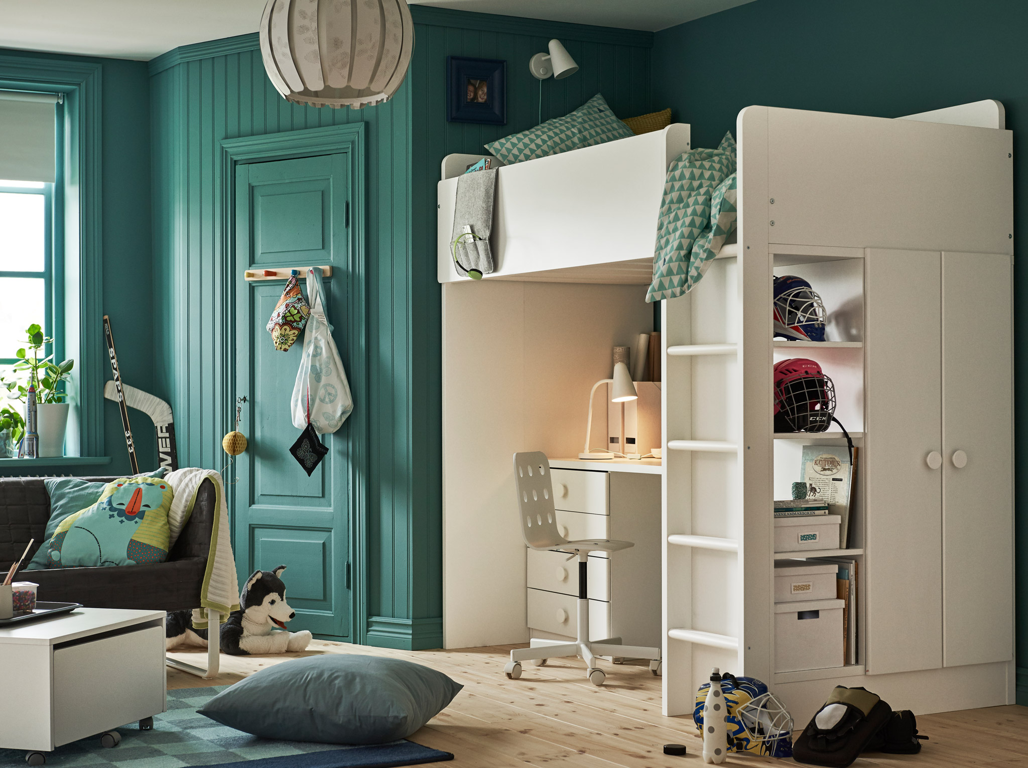 Room For Sleeping Studying And Sports Gear Ikea